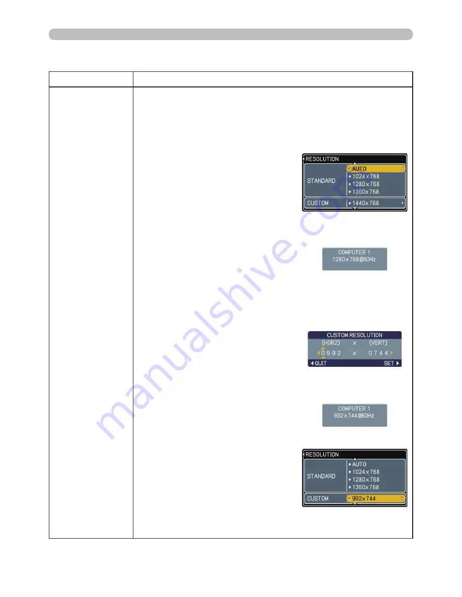 Hitachi CP-X206 User Manual – Operating Manual Download Page 33