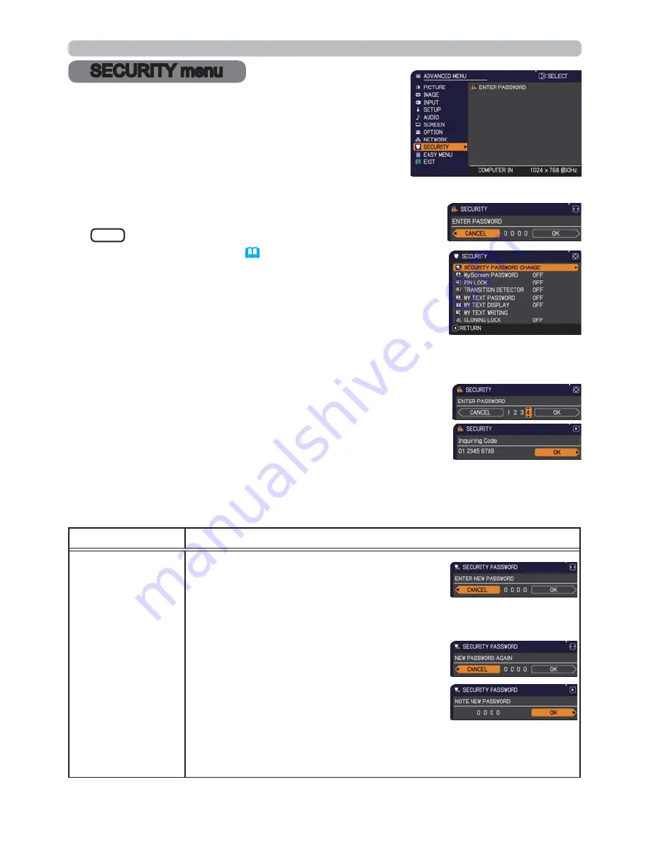 Hitachi CP-X25LWN User Manual Download Page 74