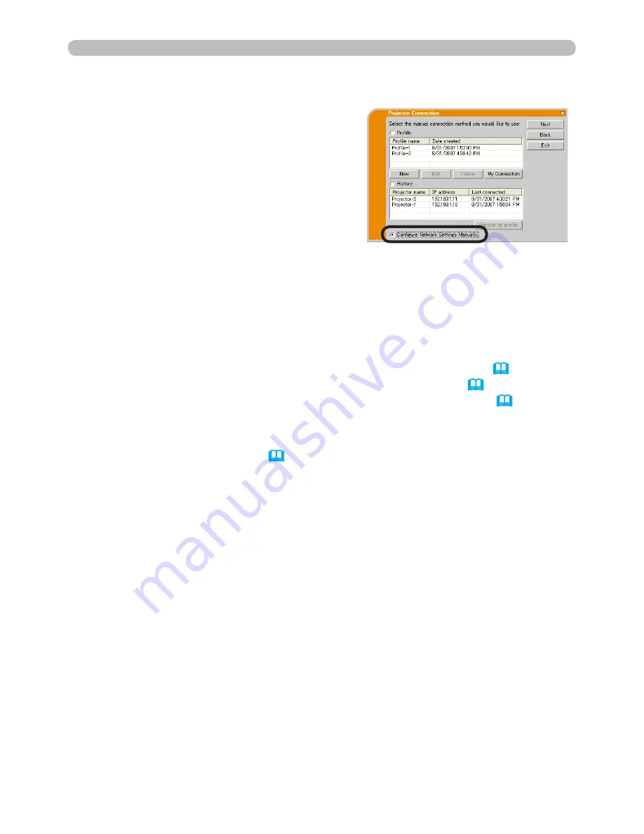 Hitachi CP-X267 Network Manual Download Page 43