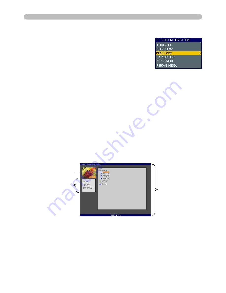 Hitachi CP-X267 Network Manual Download Page 111