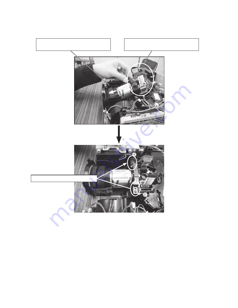 Hitachi CP-X417W(C14-30AWL) Service Manual Download Page 60