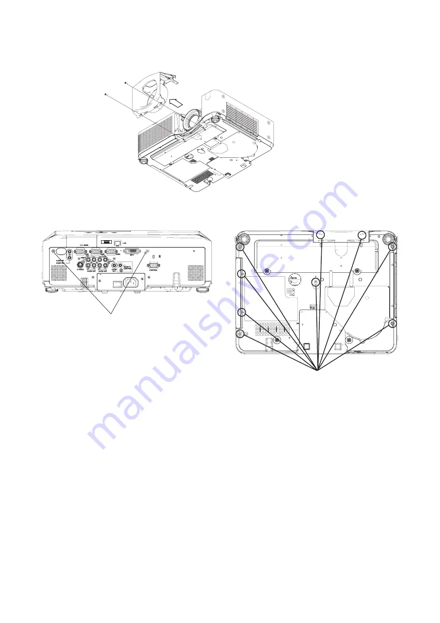 Hitachi CP-X608 Service Manual Download Page 59