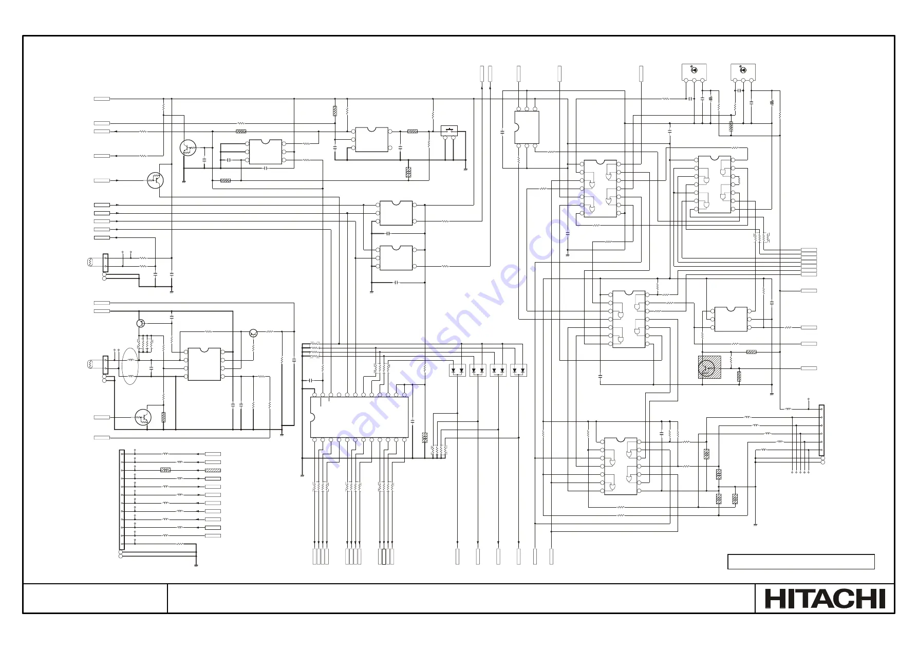 Hitachi CP-X608 Service Manual Download Page 90