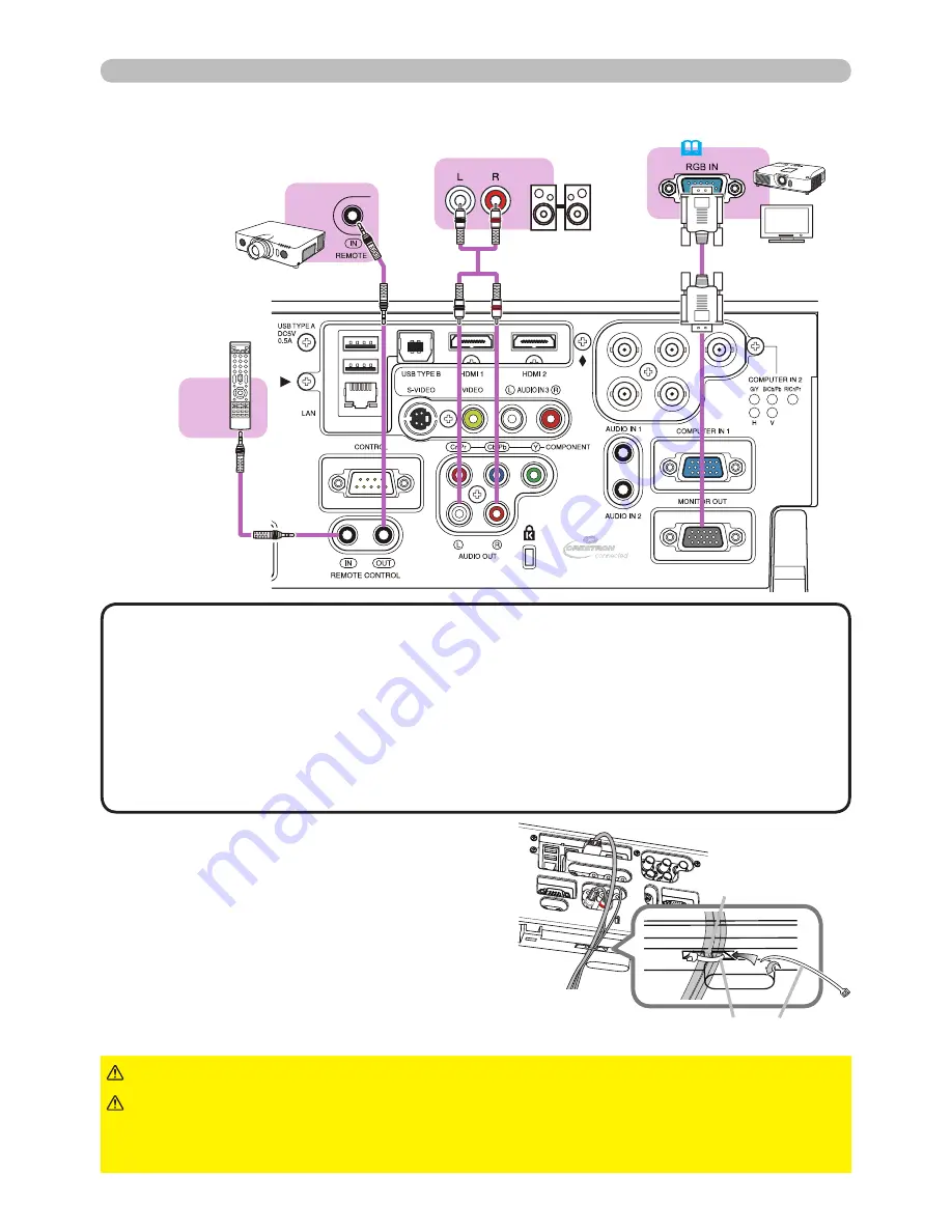 Hitachi CP-X8150 User Manual Download Page 14