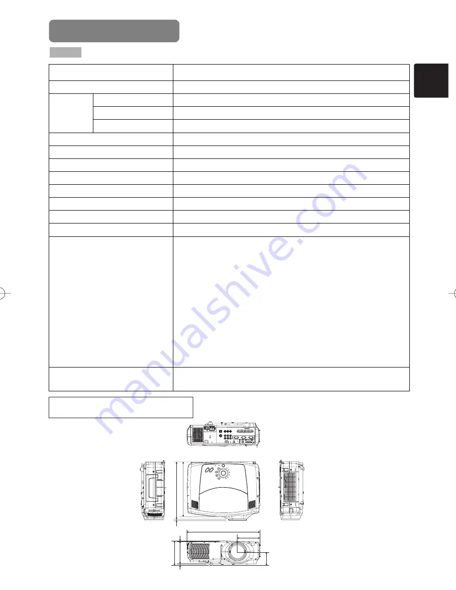 Hitachi CP-X880 User Manual Download Page 43