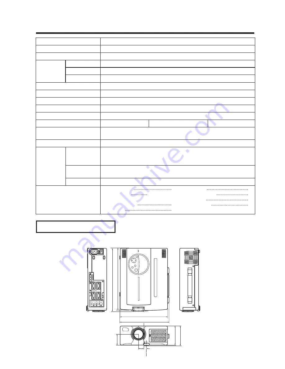 Hitachi CP-X935 Operating Manual Download Page 32