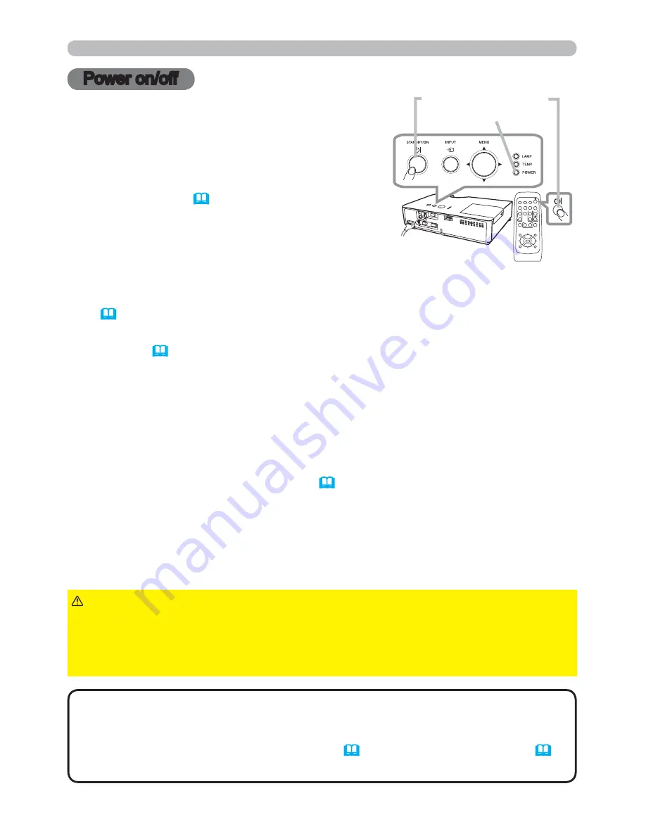 Hitachi CPWX8 User'S Manual And Operating Manual Download Page 22