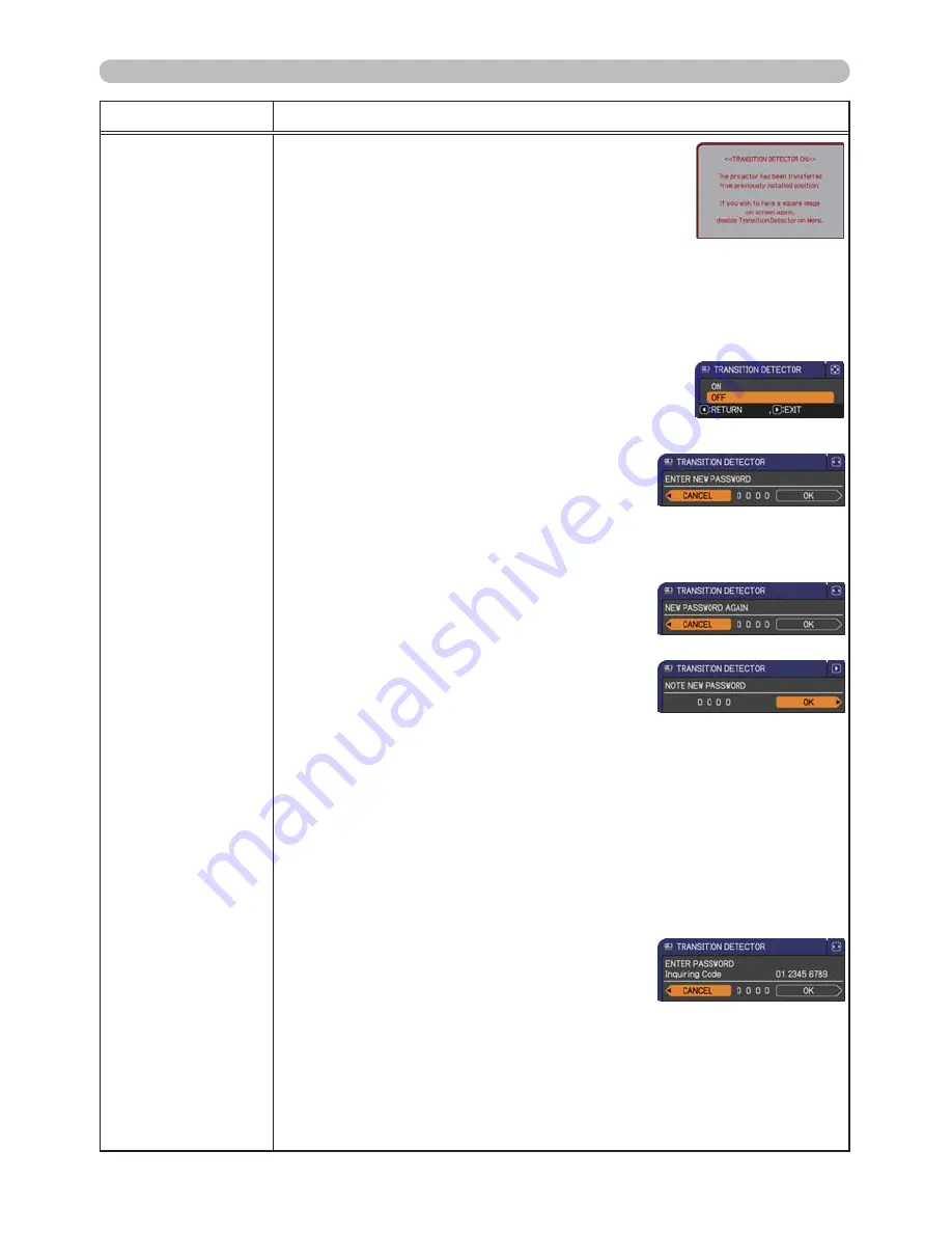 Hitachi CPWX8 User'S Manual And Operating Manual Download Page 63