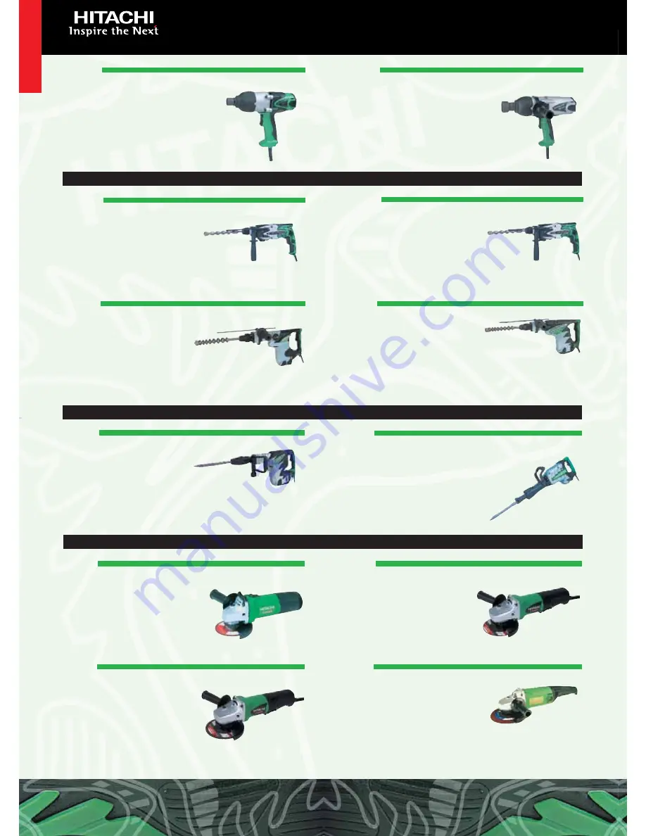 Hitachi CR18DMR(HC) Catalog Download Page 3