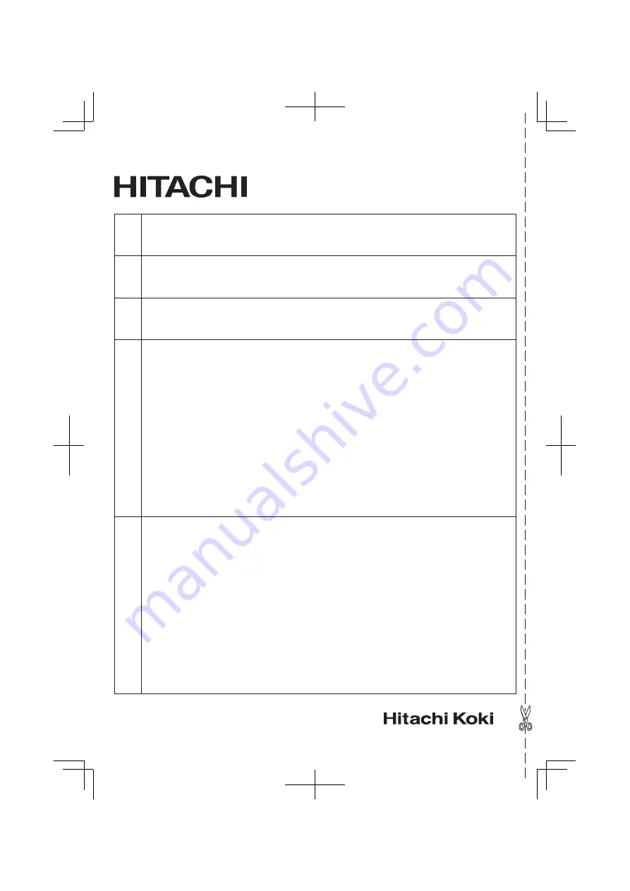 Hitachi CS 30Y Handling Instructions Manual Download Page 214