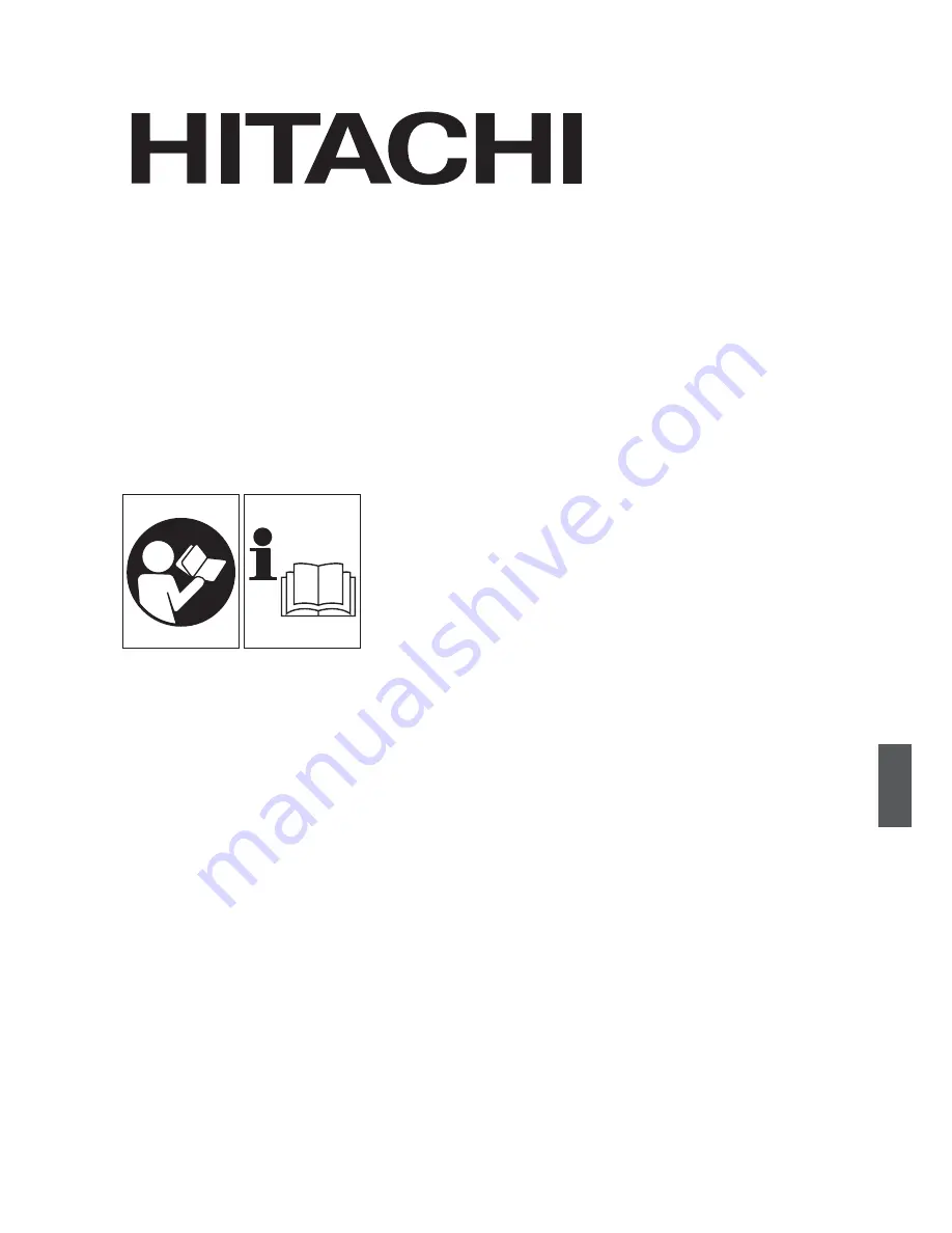 Hitachi CS33EL Скачать руководство пользователя страница 110