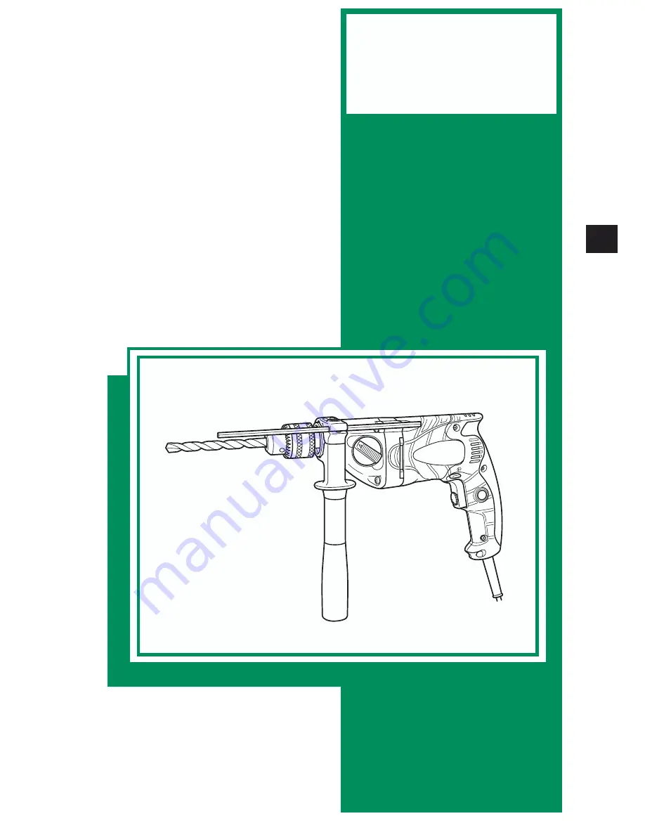 Hitachi D 10VJ Technical Data And Service Manual Download Page 1