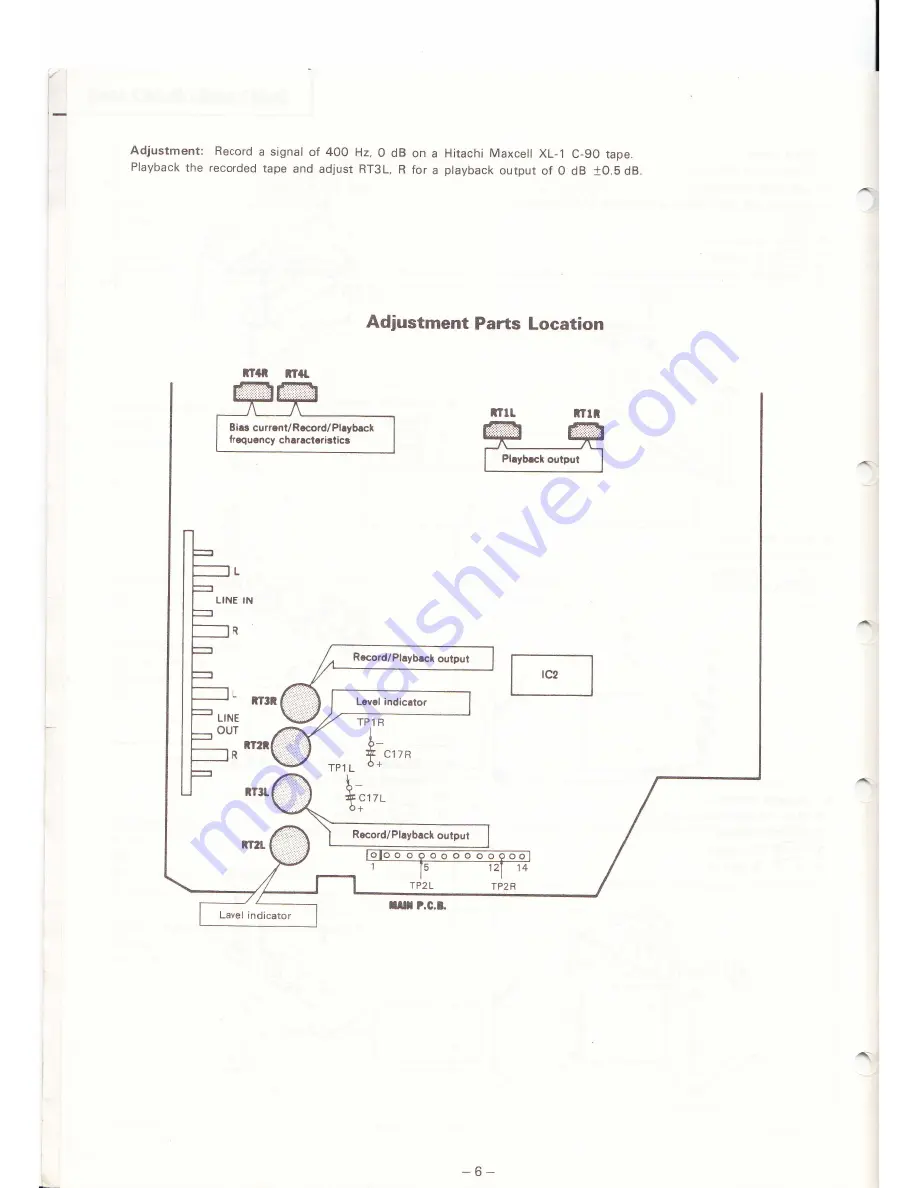 Hitachi D-M1 MKII Service Manual Download Page 6