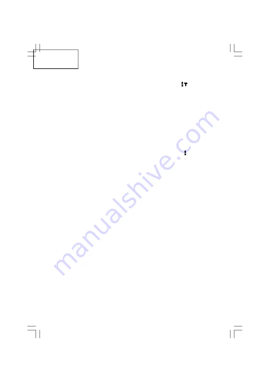 Hitachi DH 14DL Handling Instructions Manual Download Page 40