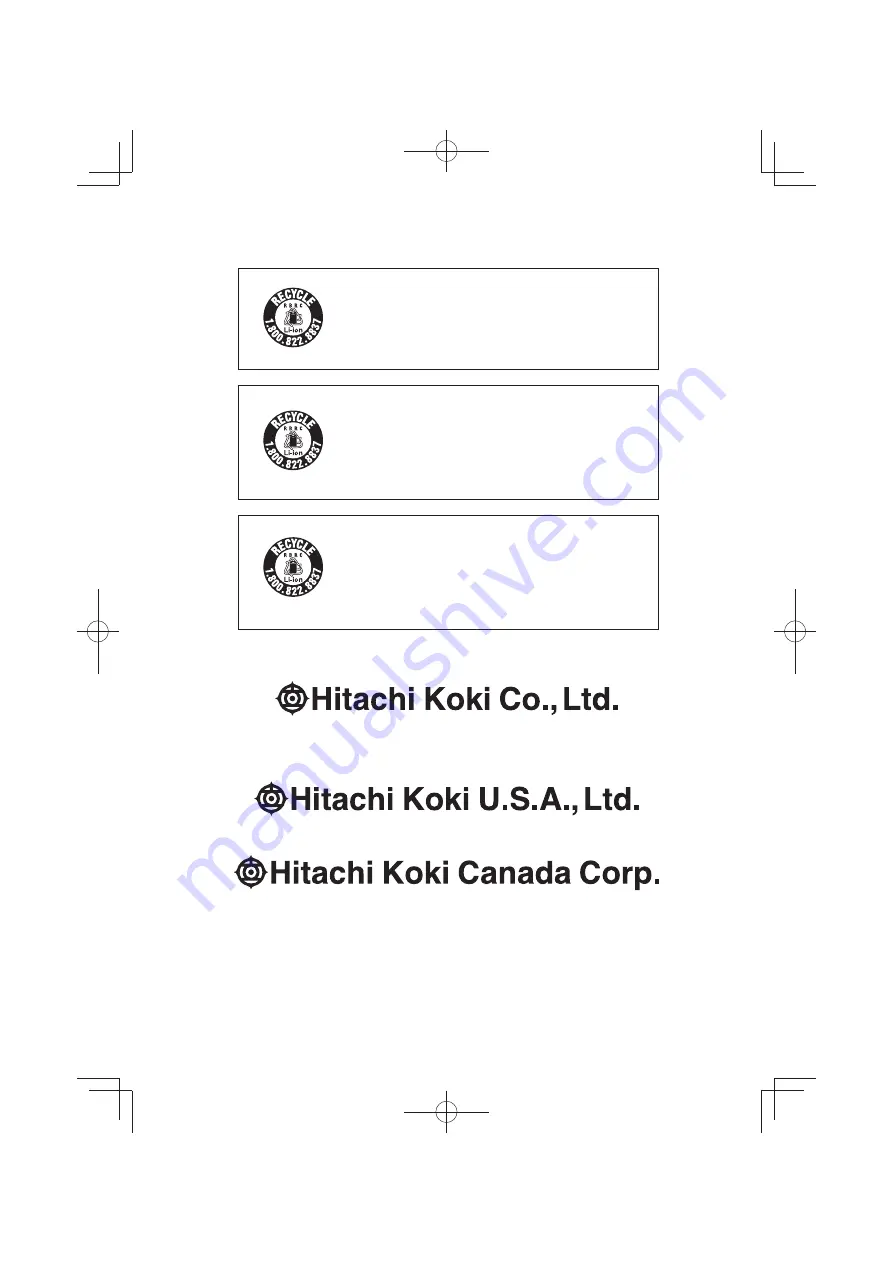 Hitachi DH 18DBL Instruction Manual Download Page 68