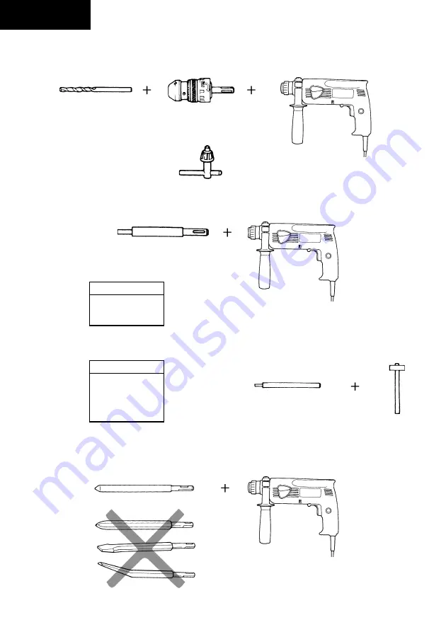 Hitachi DH 18VB Handling Instructions Manual Download Page 14