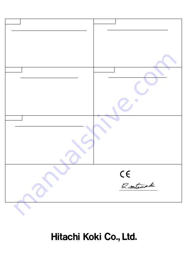 Hitachi DH 18VB Handling Instructions Manual Download Page 38