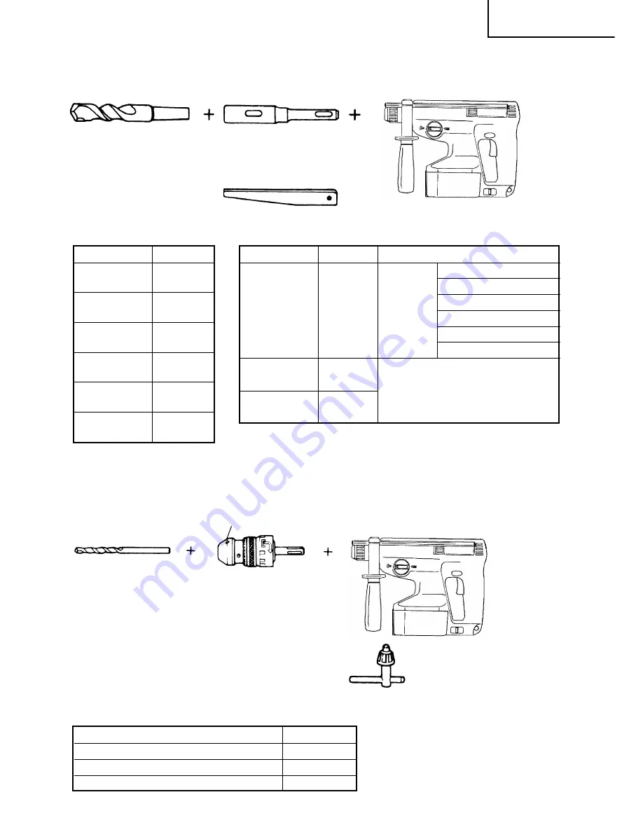 Hitachi DH 20DV Instruction And Safety Manual Download Page 47