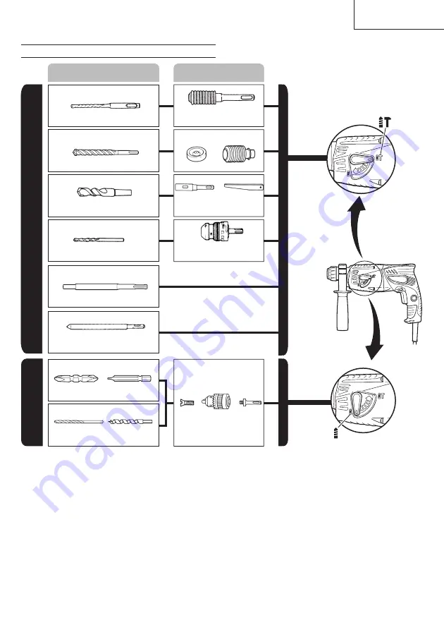 Hitachi DH 22PG Handling Instructions Manual Download Page 23