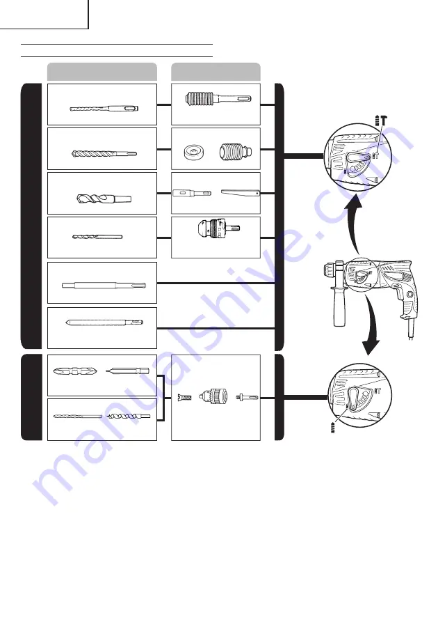 Hitachi DH 22PG Handling Instructions Manual Download Page 30