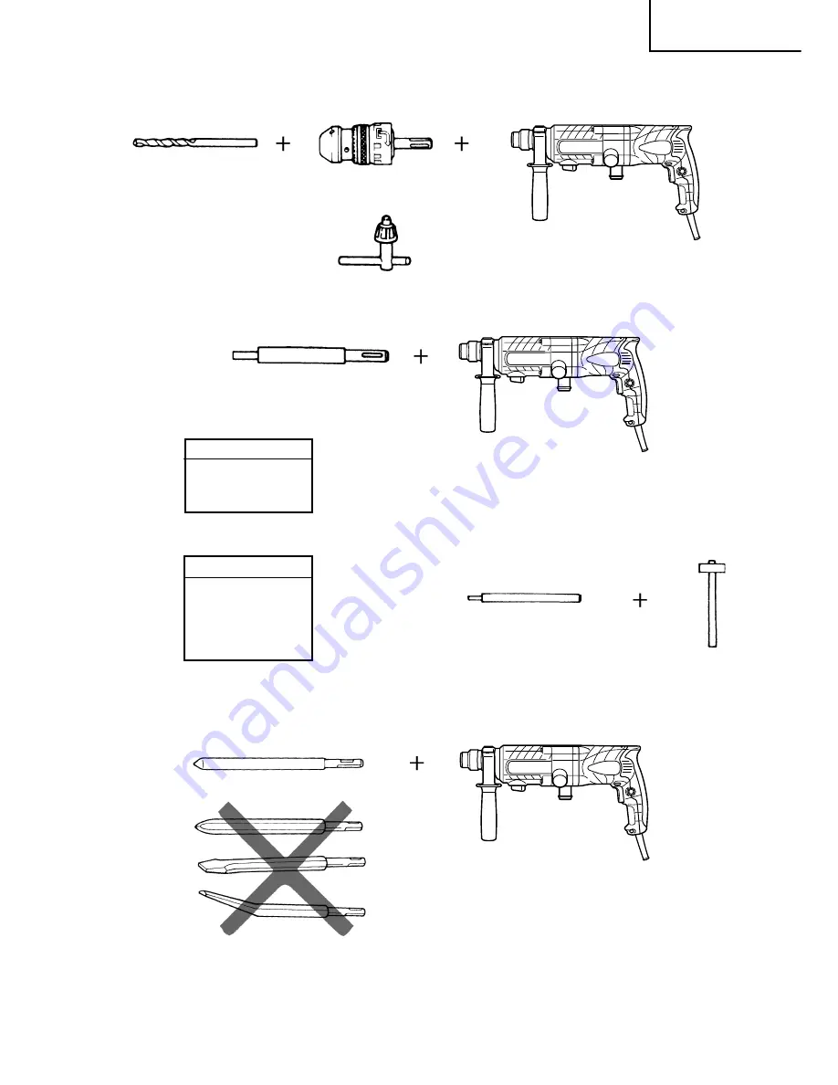 Hitachi DH 24PD2 Handling Instructions Manual Download Page 9