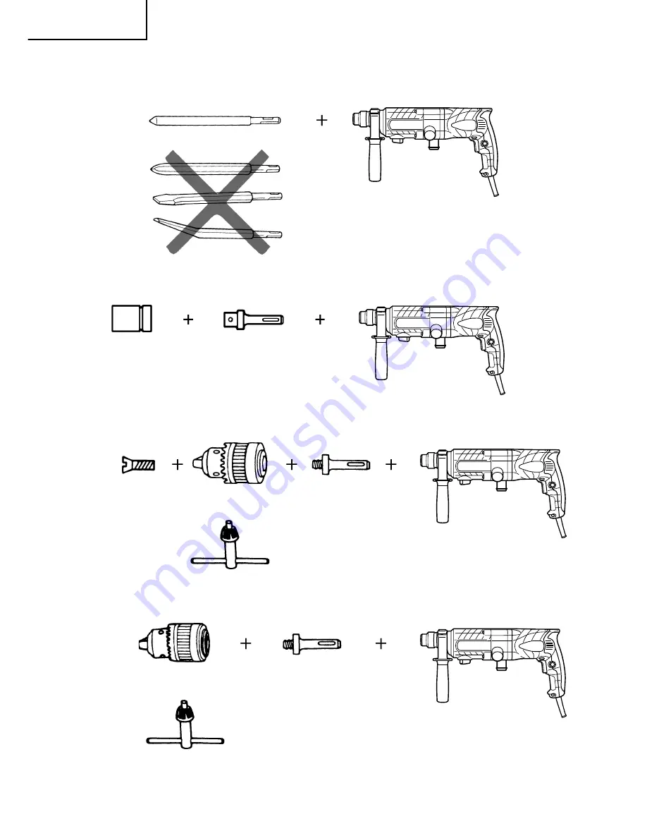 Hitachi DH 24PD2 Handling Instructions Manual Download Page 26