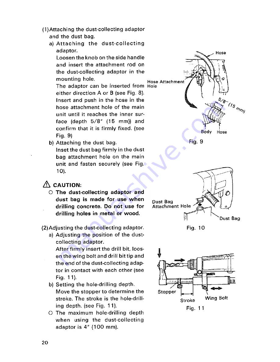 Hitachi DH 24VD Instruction Manual Download Page 20