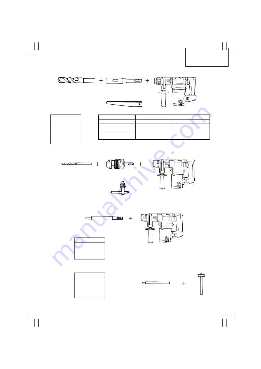 Hitachi DH 25PA Handling Instructions Manual Download Page 9