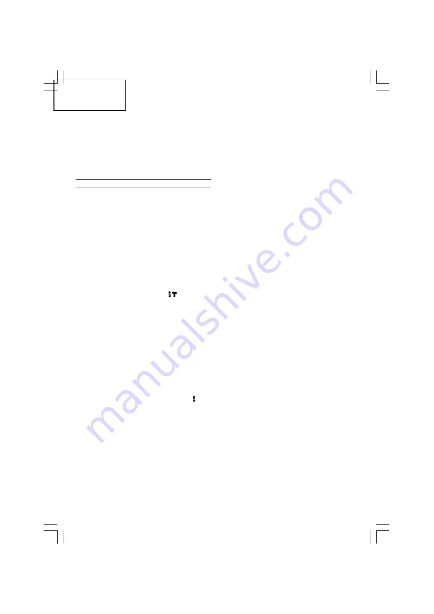 Hitachi DH 25PA Handling Instructions Manual Download Page 60