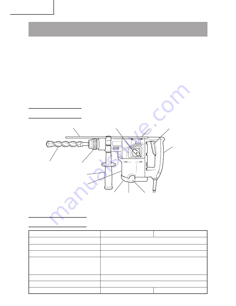 Hitachi DH 30PB Скачать руководство пользователя страница 58