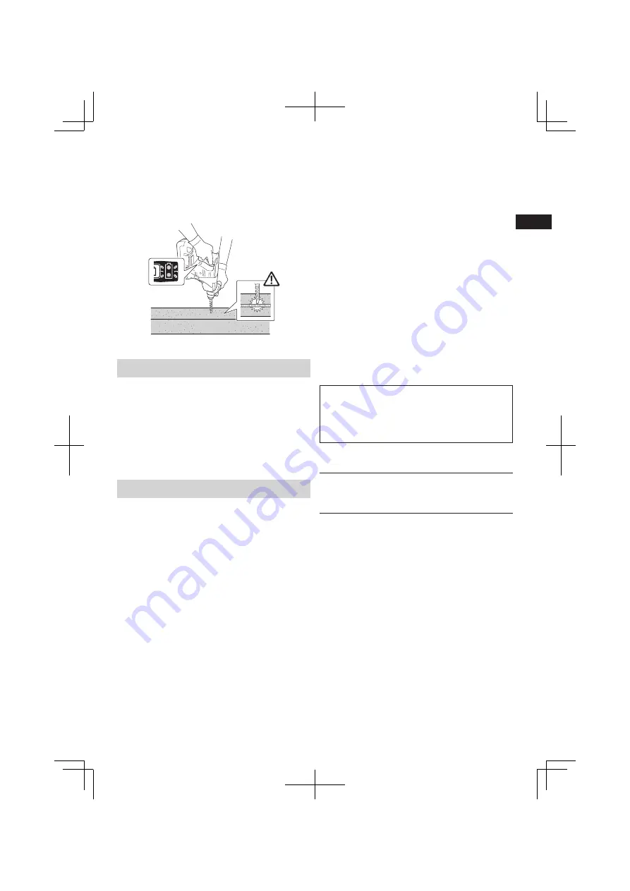 Hitachi DH 36DBL Handling Instructions Manual Download Page 21