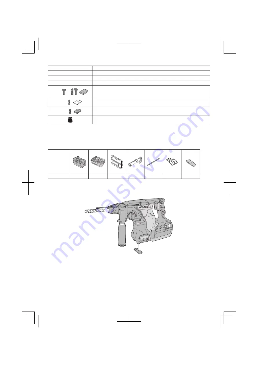 Hitachi DH 36DBL Handling Instructions Manual Download Page 49