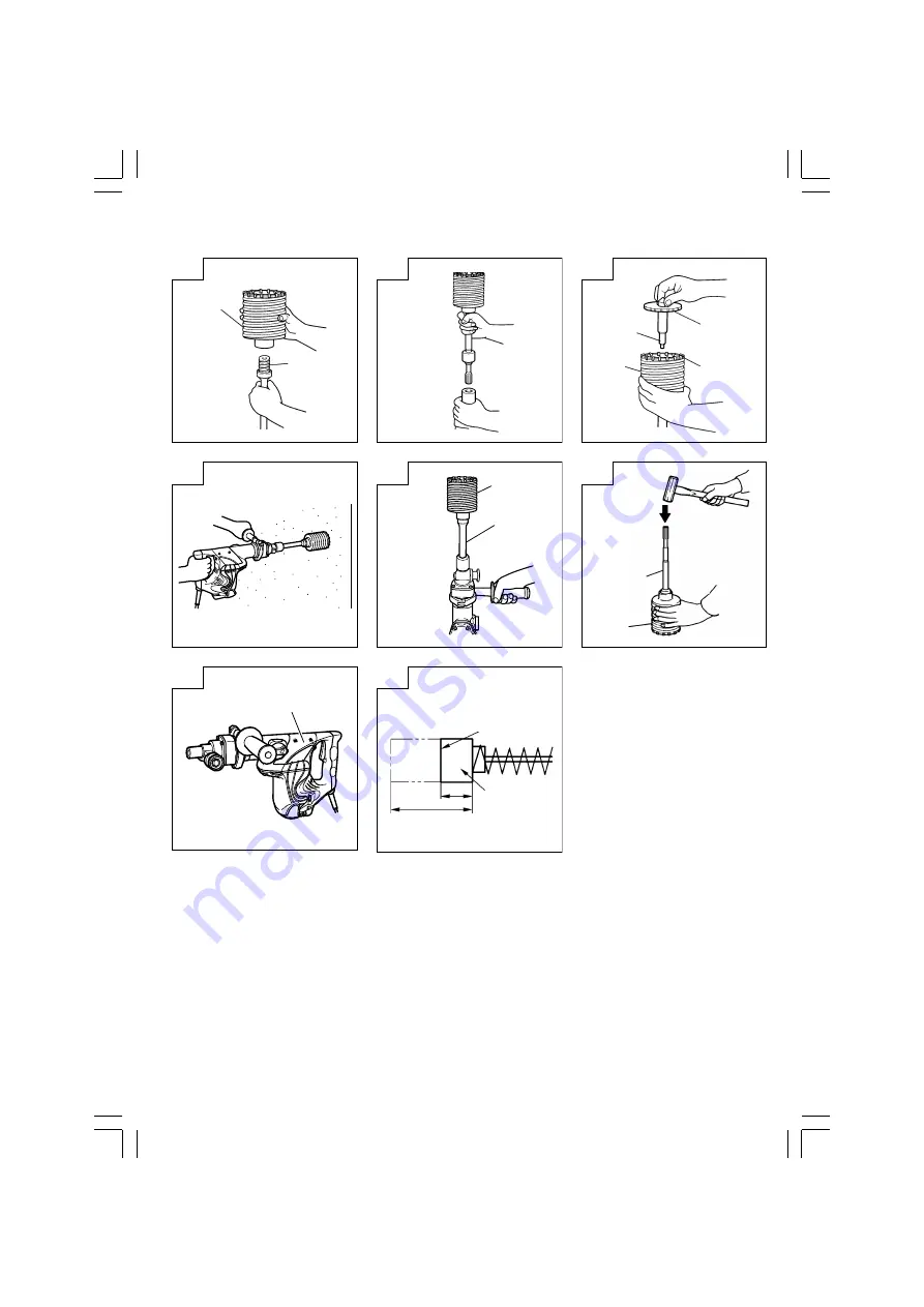 Hitachi DH 40FR Handling Instructions Manual Download Page 3