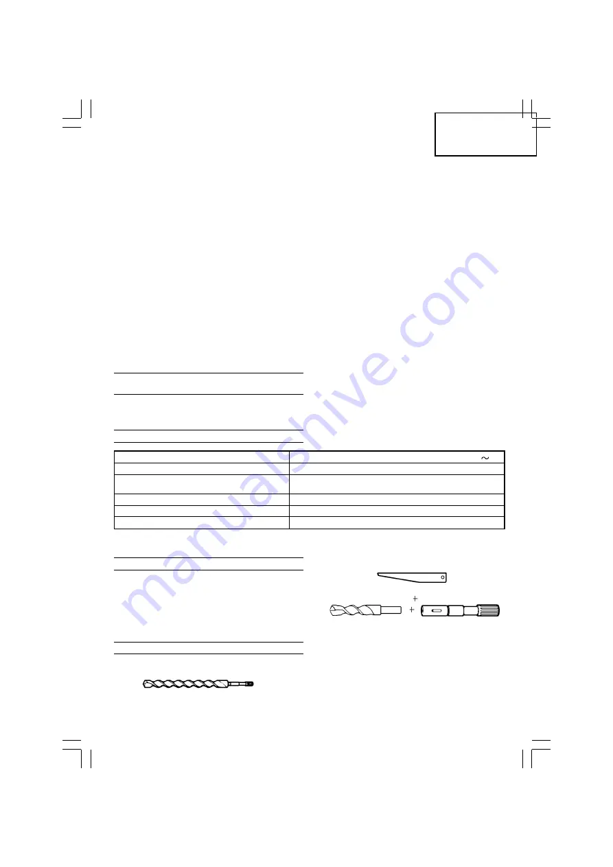 Hitachi DH 40FR Handling Instructions Manual Download Page 31