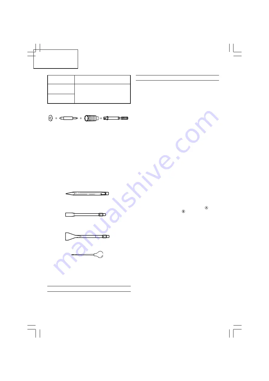 Hitachi DH 40FR Handling Instructions Manual Download Page 38