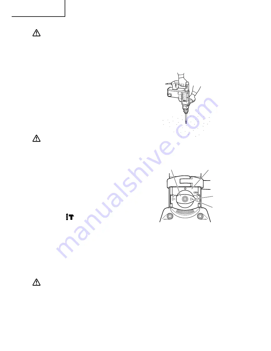 Hitachi DH 50MB Instruction Manual Download Page 12