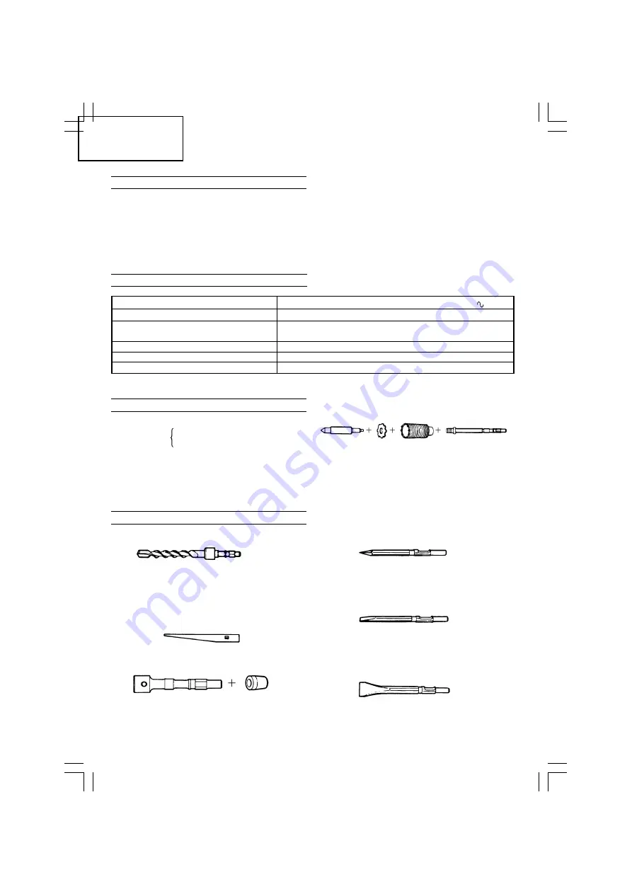 Hitachi DH 50SA1 Handling Instructions Manual Download Page 8