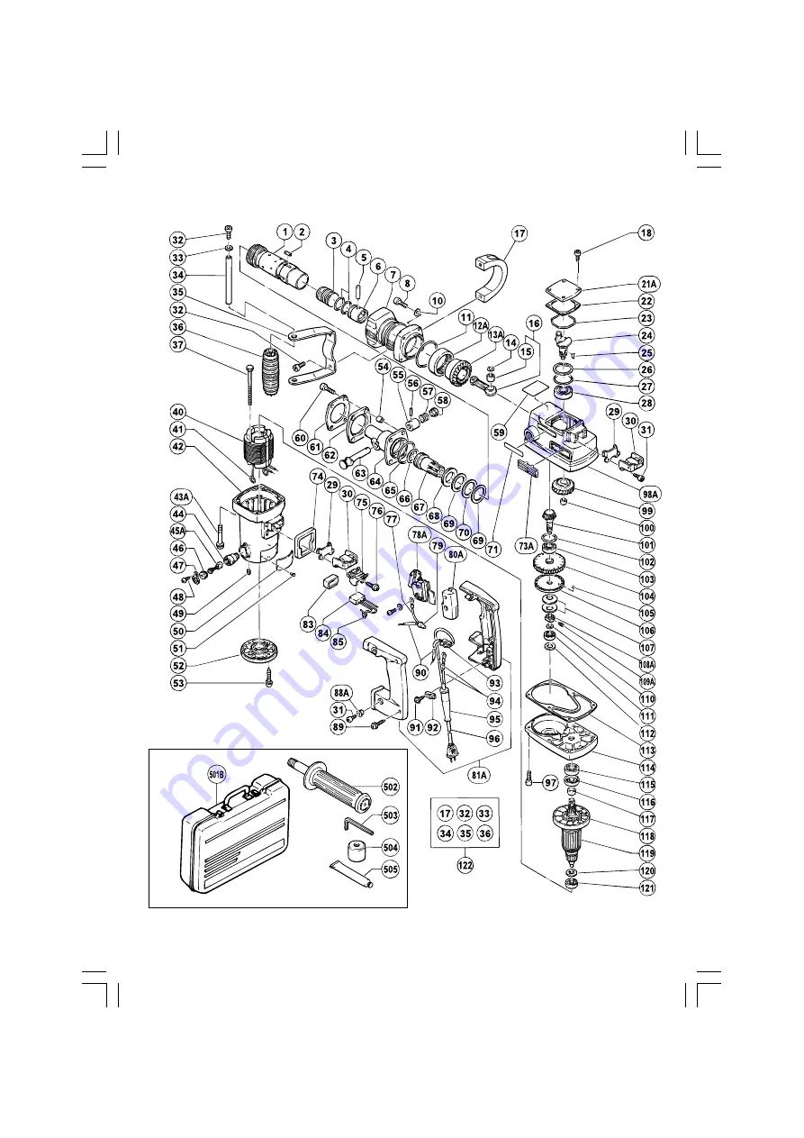 Hitachi DH 50SB Instruction Manual Download Page 60