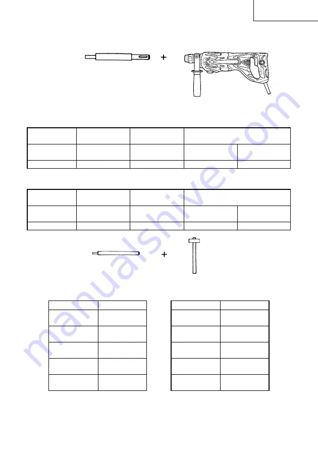 Hitachi DH24PF3 Instruction Manual Download Page 21