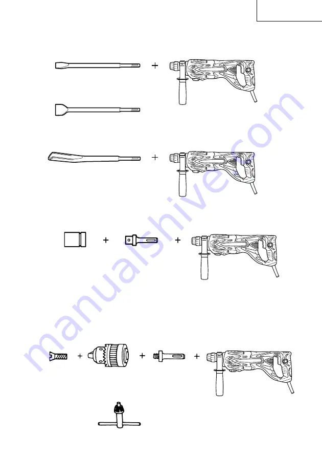 Hitachi DH24PF3 Instruction Manual Download Page 23