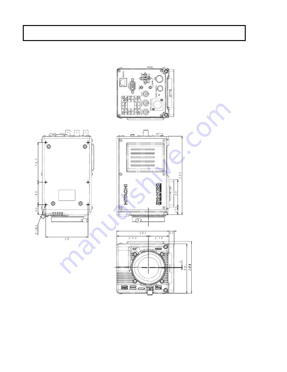 Hitachi DK-H100 Operating Instructions Manual Download Page 46