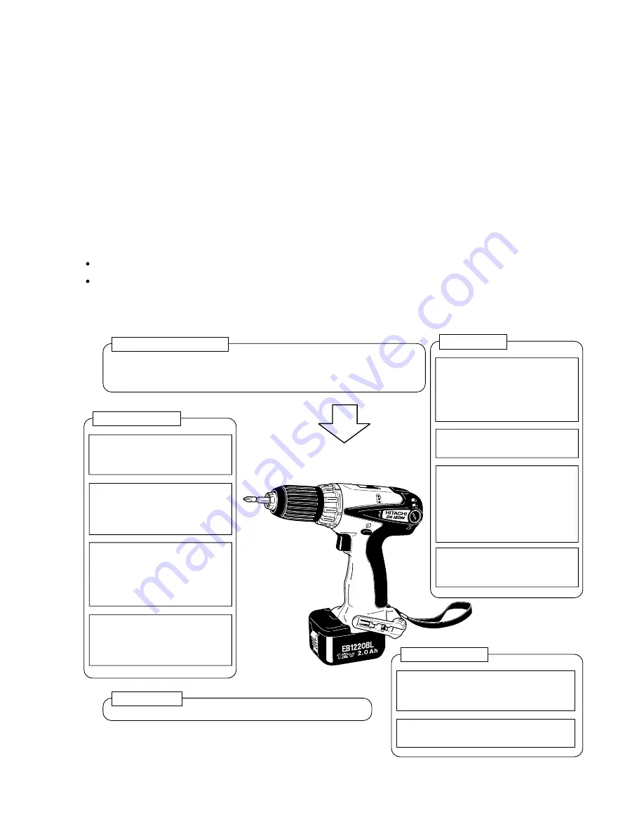 Hitachi DS 12DM Скачать руководство пользователя страница 4