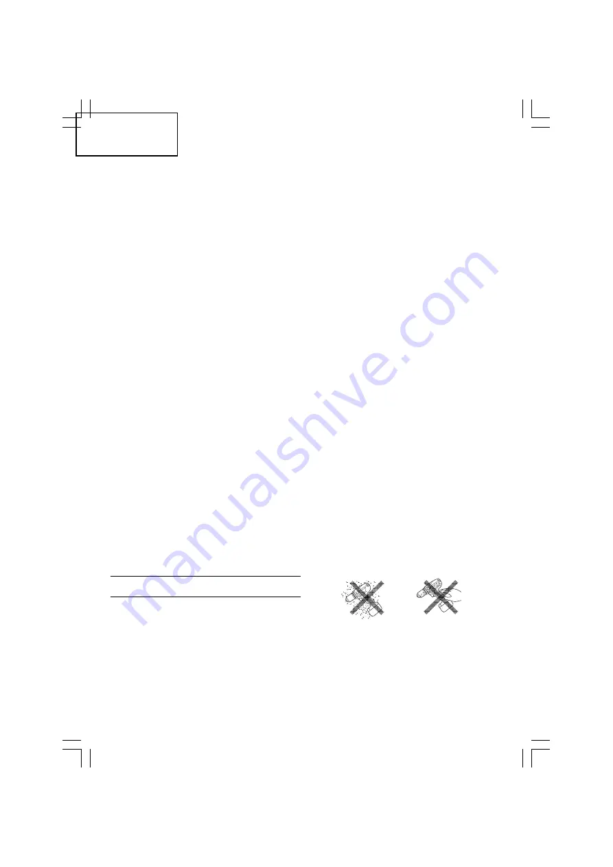 Hitachi DS 14 DJ L Handling Instructions Manual Download Page 60