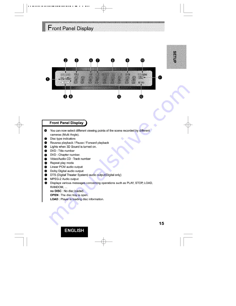 Hitachi DV-P313U Instruction Manual Download Page 15