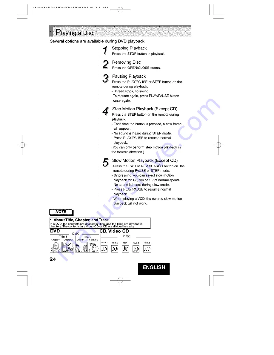 Hitachi DV-P313U Instruction Manual Download Page 24