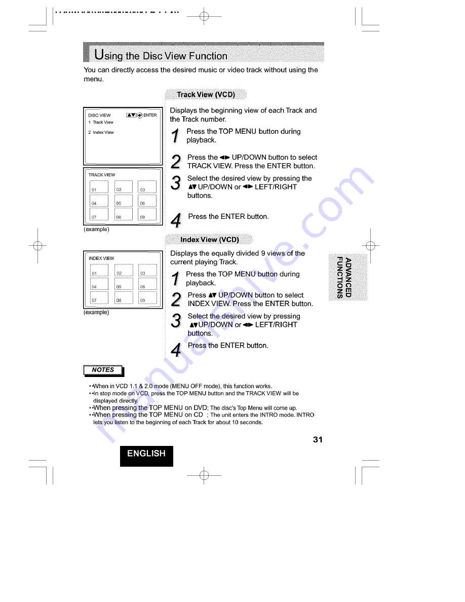 Hitachi DV-P313U Instruction Manual Download Page 31