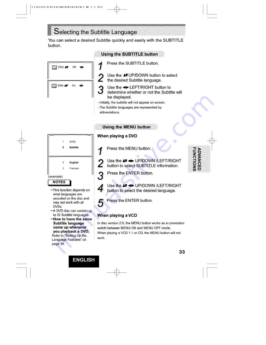 Hitachi DV-P313U Instruction Manual Download Page 33