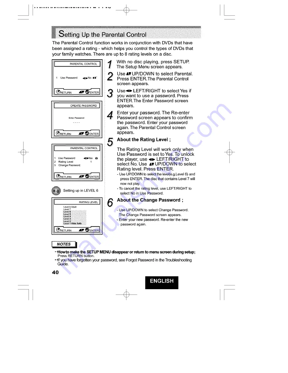 Hitachi DV-P313U Instruction Manual Download Page 40