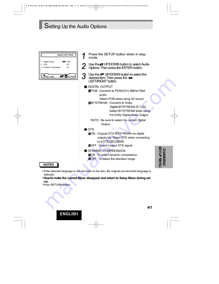 Hitachi DV-P313U Instruction Manual Download Page 41