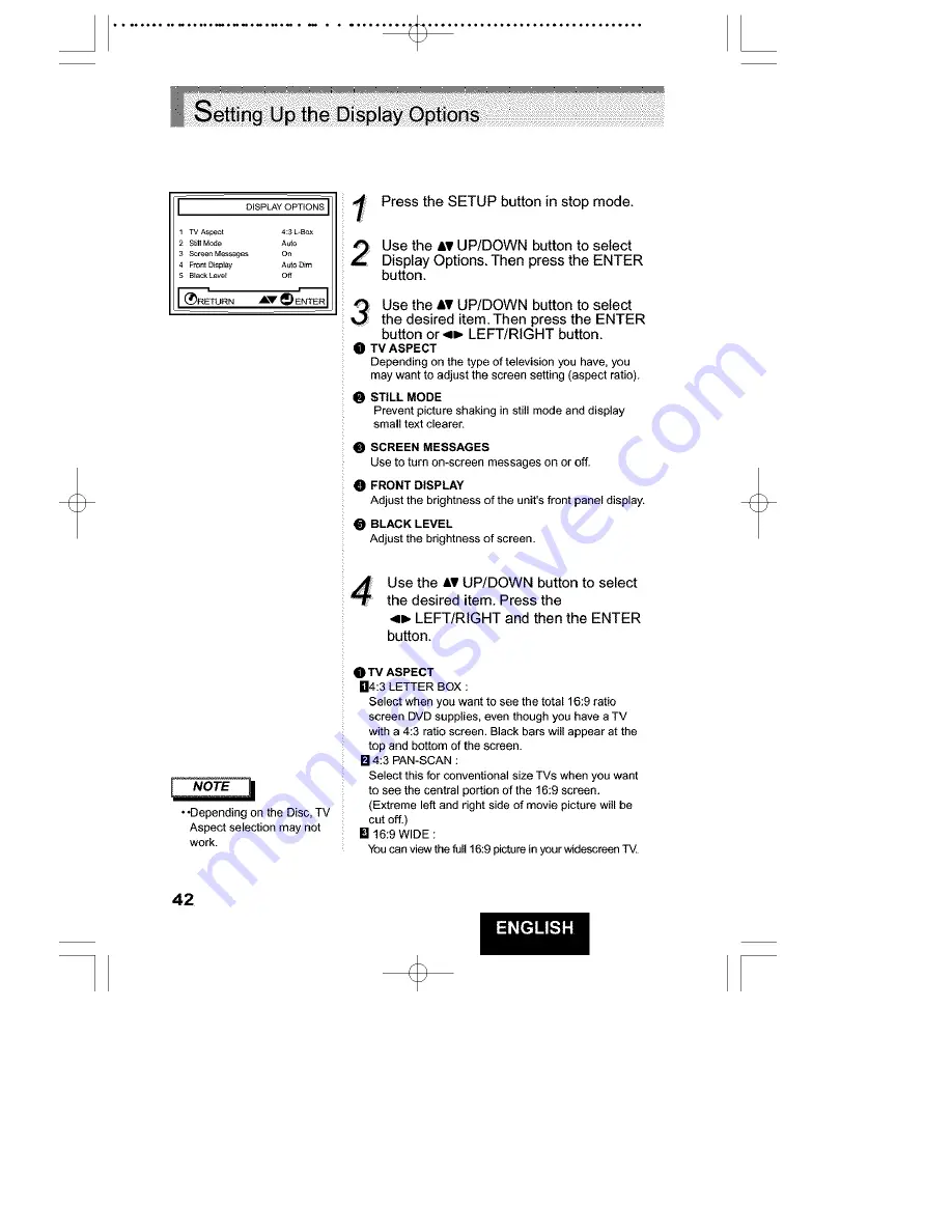 Hitachi DV-P313U Instruction Manual Download Page 42